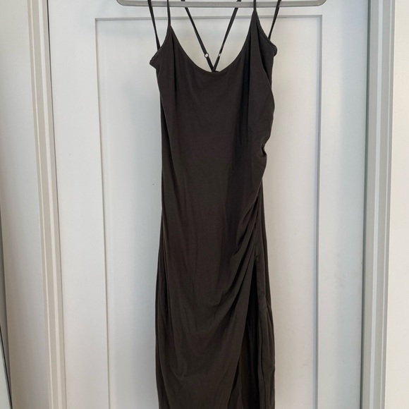 James Perse Backless Dress in grey - Picture 4 of 4